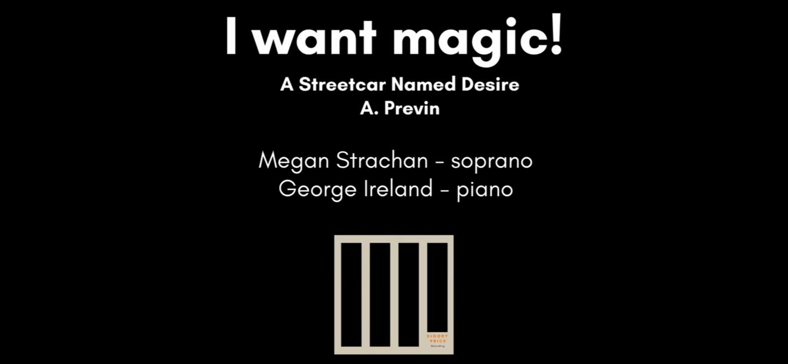 I want magic - Streetcar - Previn